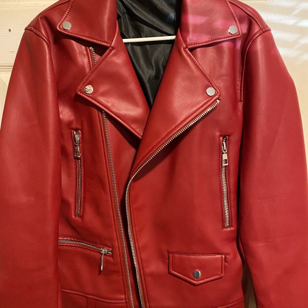 Zara Faux Leather Jacket